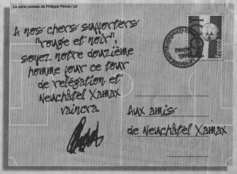 La carte postale de Philippe PERRET